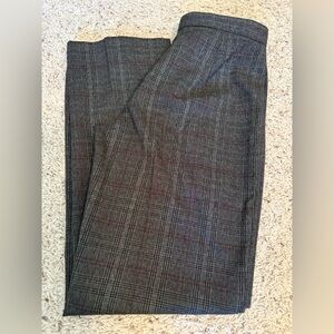 Briggs New York Women's Gray Plaid Pants